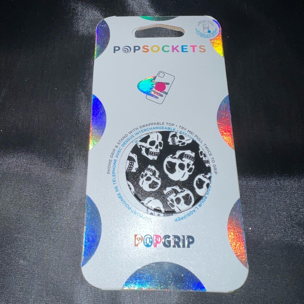 NWT PopSocket PopGrip Skull